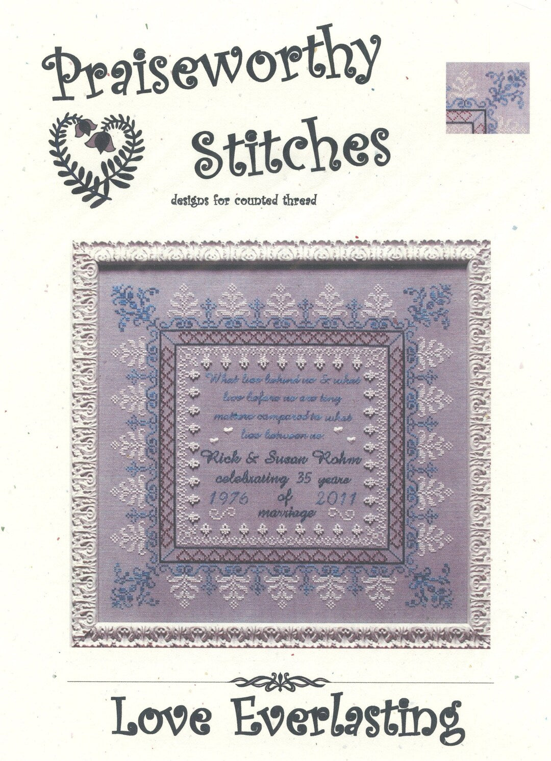Love Everlasting by Praiseworthy Stitches