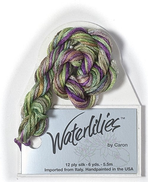 The Caron Collection: Waterlilies #050 Eggplant