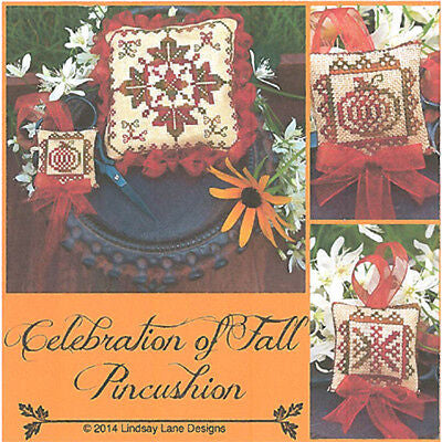 Celebration of Fall Pincushion by Lindsay Lane Desings