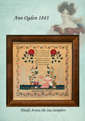 Ann Ogden 1843 by Hands Across the Sea Samplers