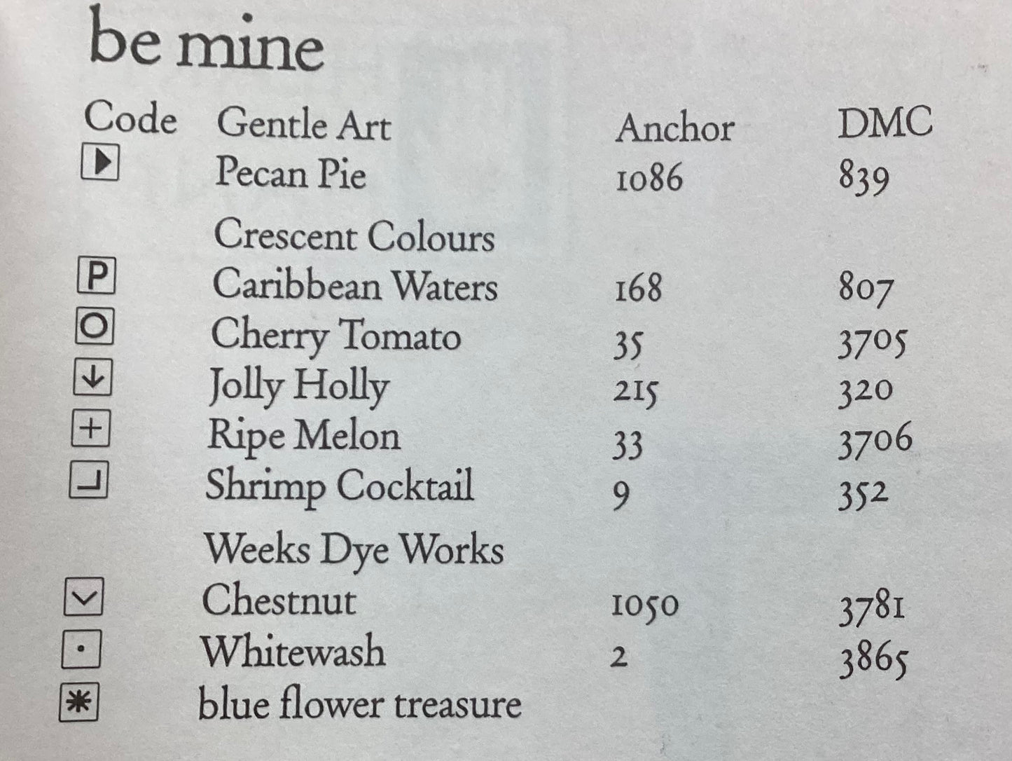 Be Mine by Heart in Hand