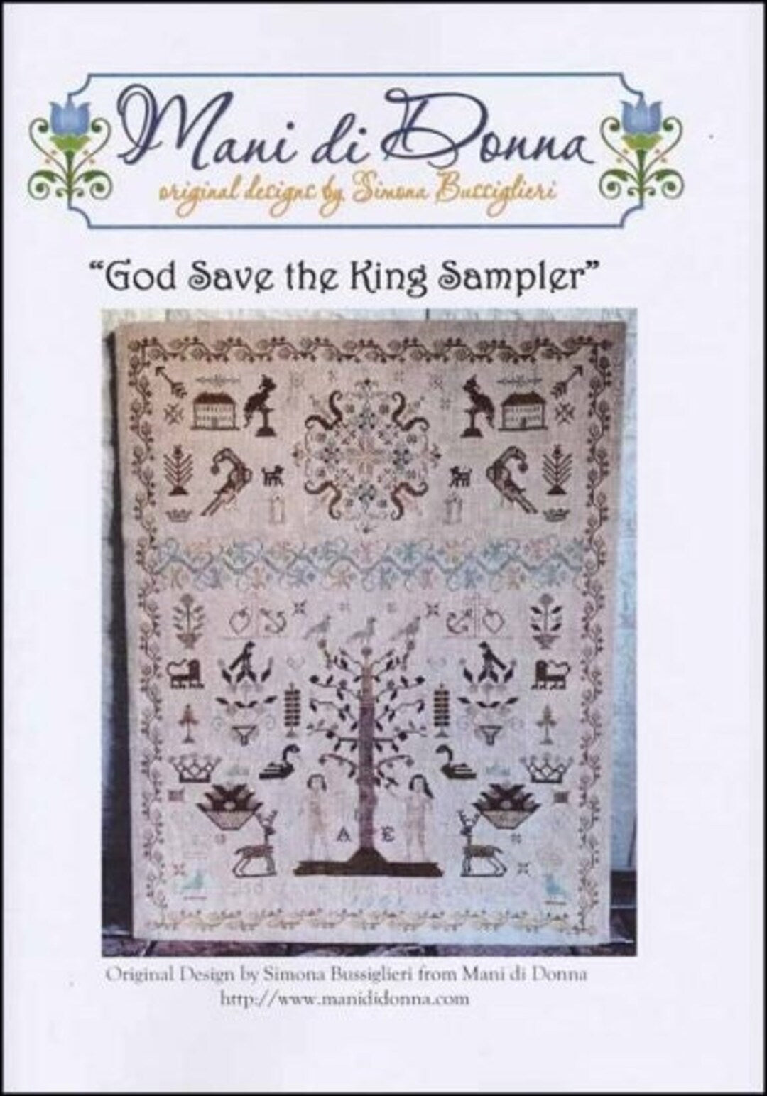God Save the King Sampler by Mani di Donna