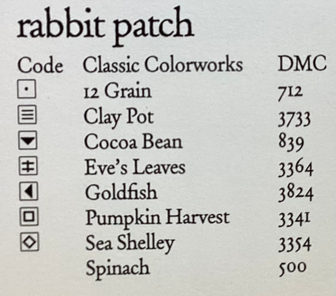 Rabbit Patch by Heart in Hand