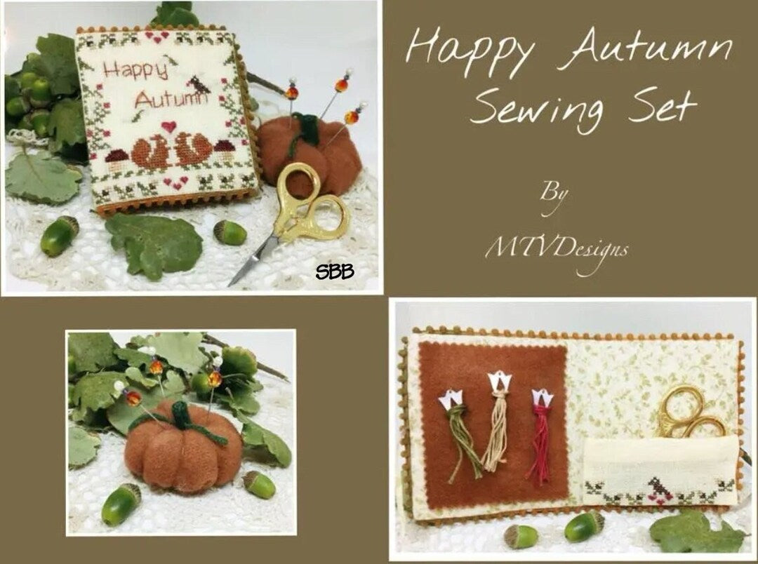 Happy Autumn Sewing Set by MTV Designs
