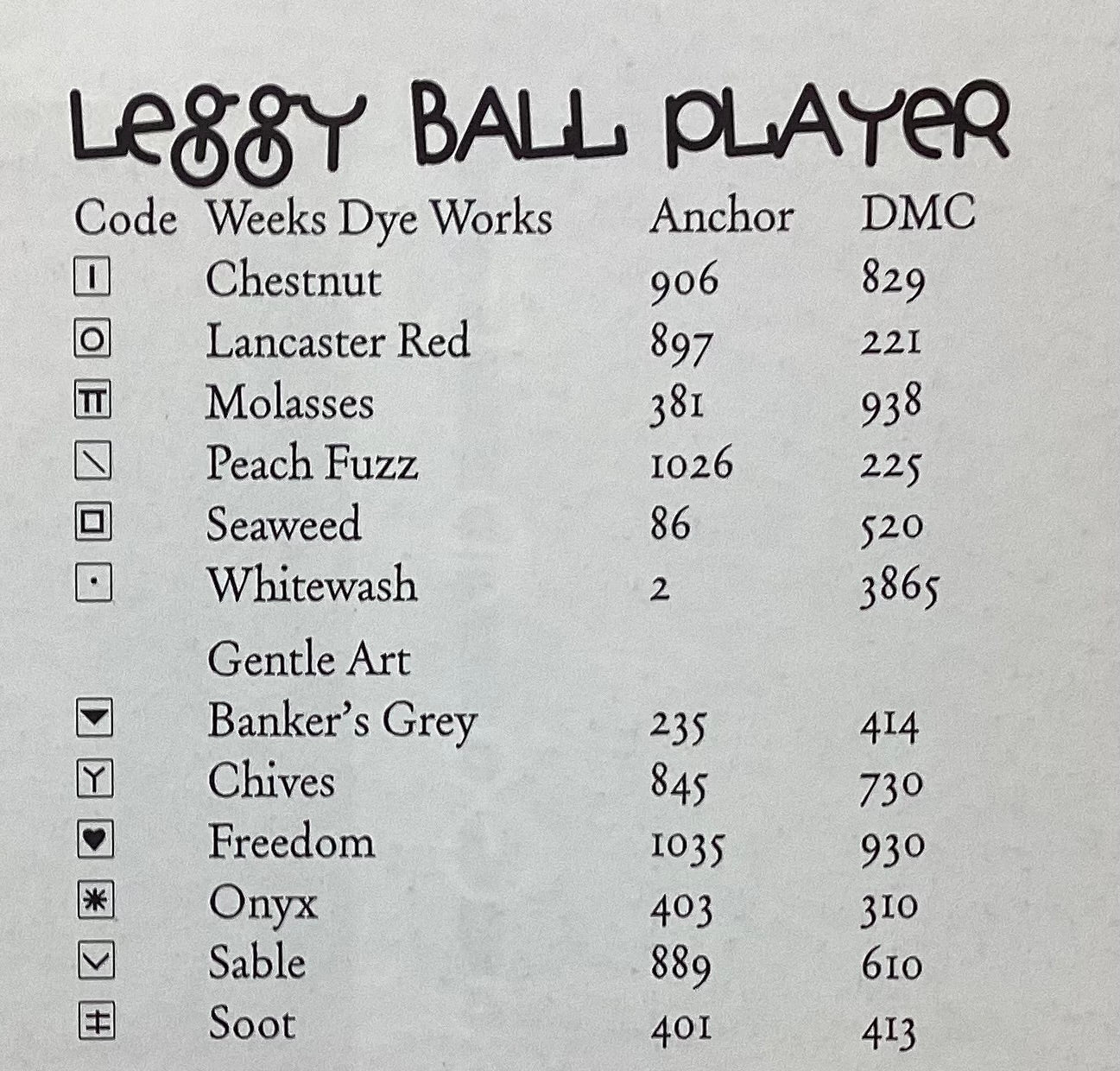 Leggy Ball Player by Heart in Hand