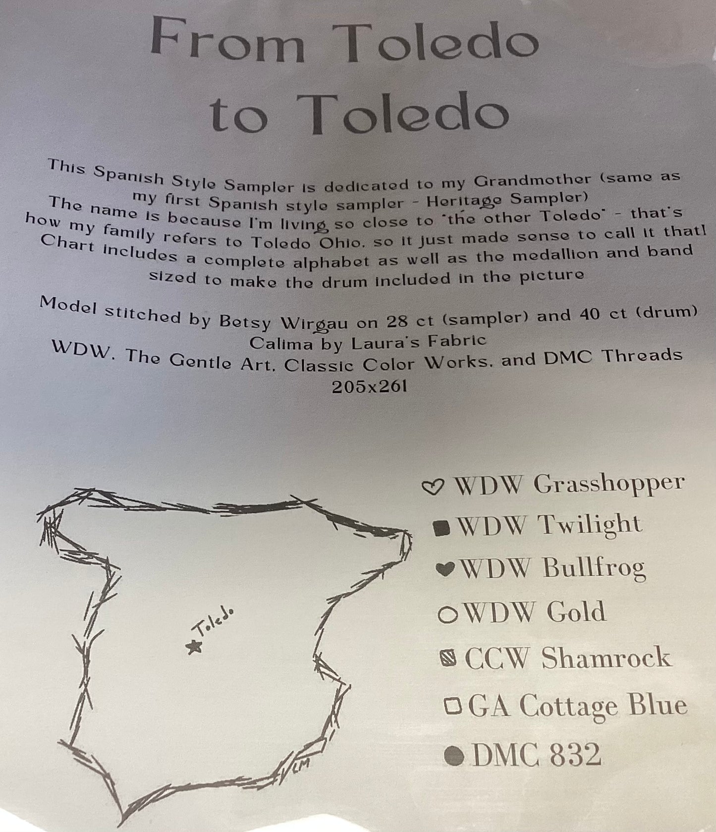 From Toledo to Toledo By Aury TM