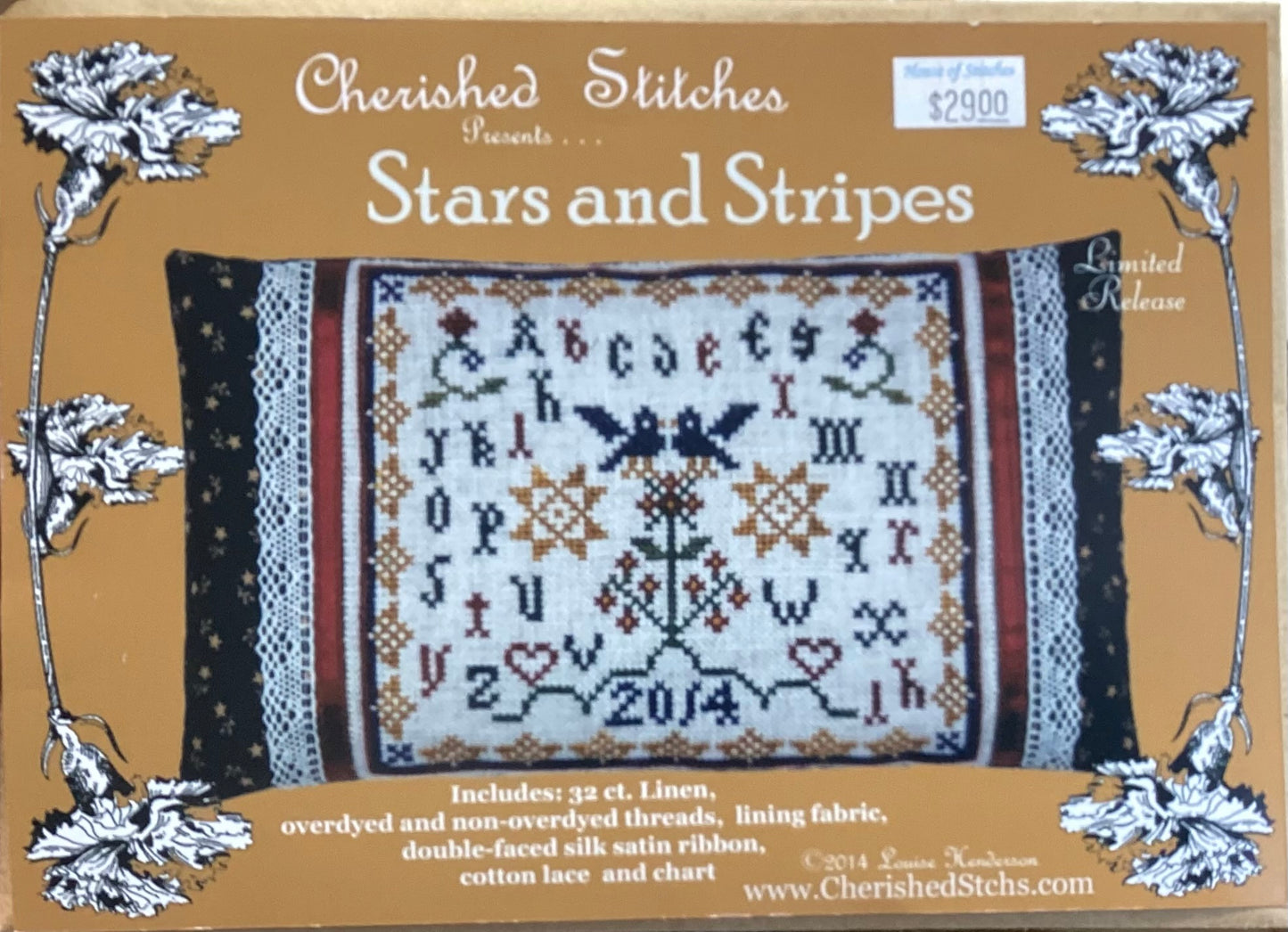Stars and Stripes Kit by Cherished Stitches
