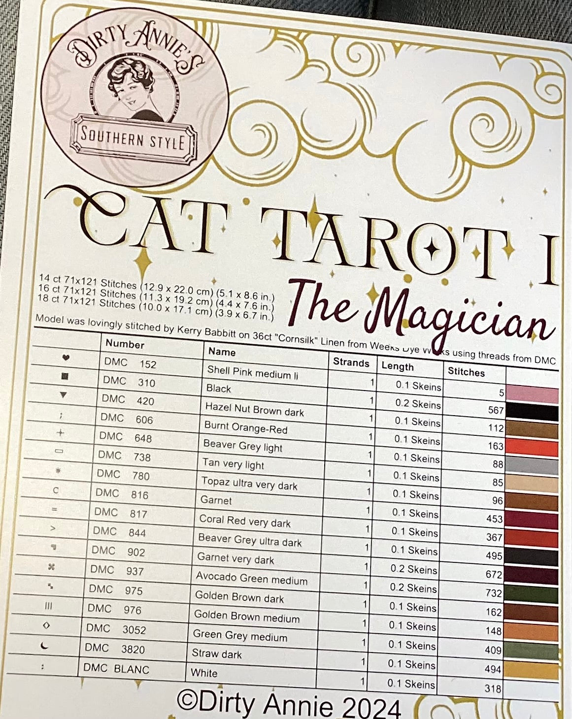 The Magician: Cat Tarot I By Dirty Annie's