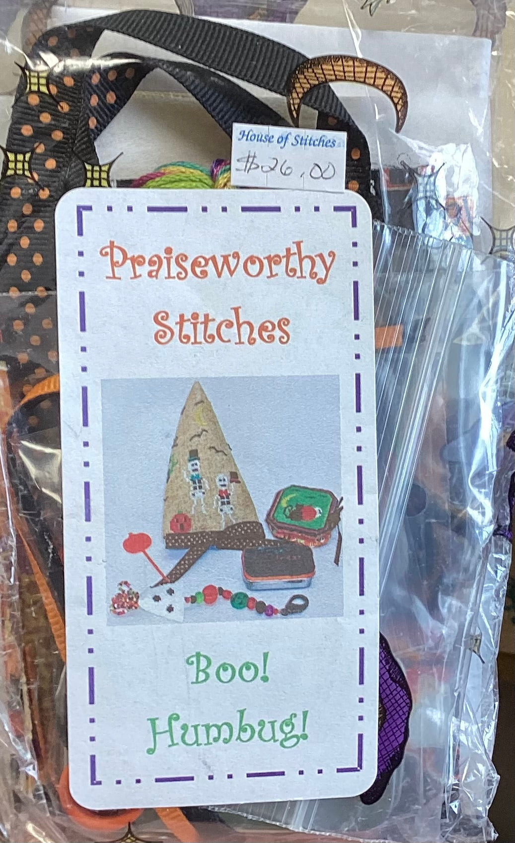 Boo! Humbug! Kit By Praiseworthy Stitches