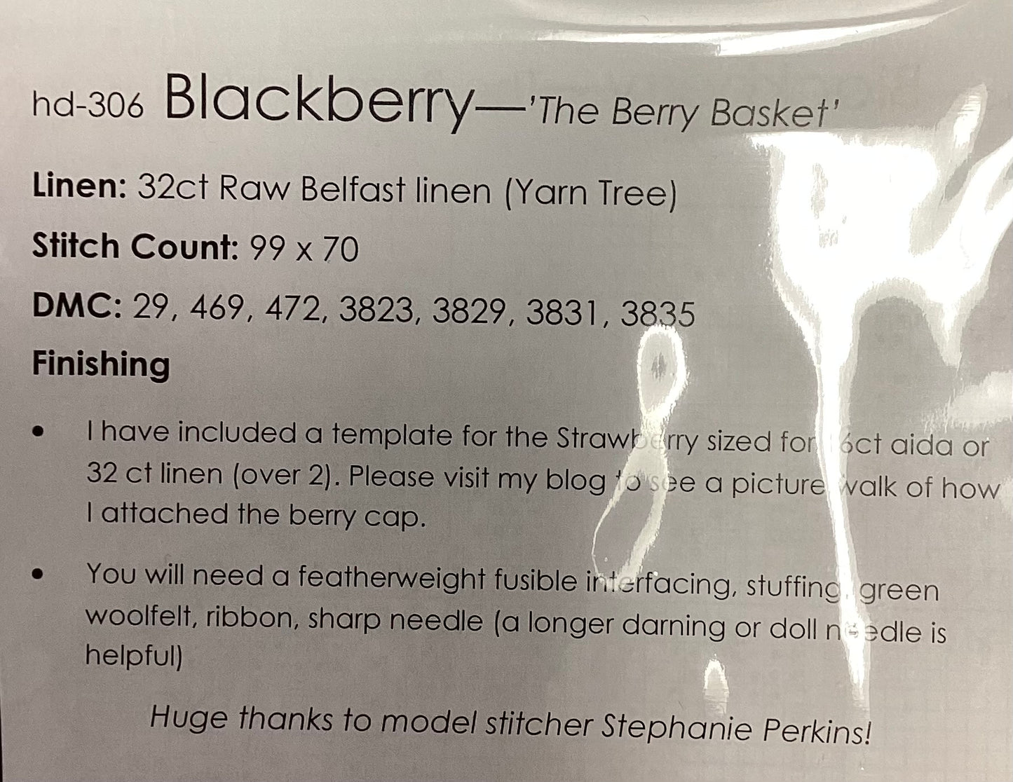 The Berry Basket: Blackberry By Hands on Design