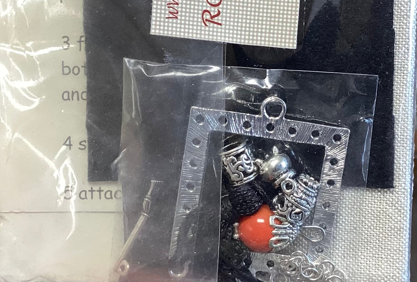 Halloween Initial Charm Kit by Rovaris