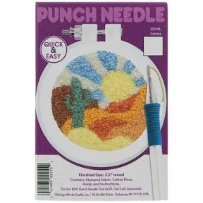 Cactus Punch Needle Kit