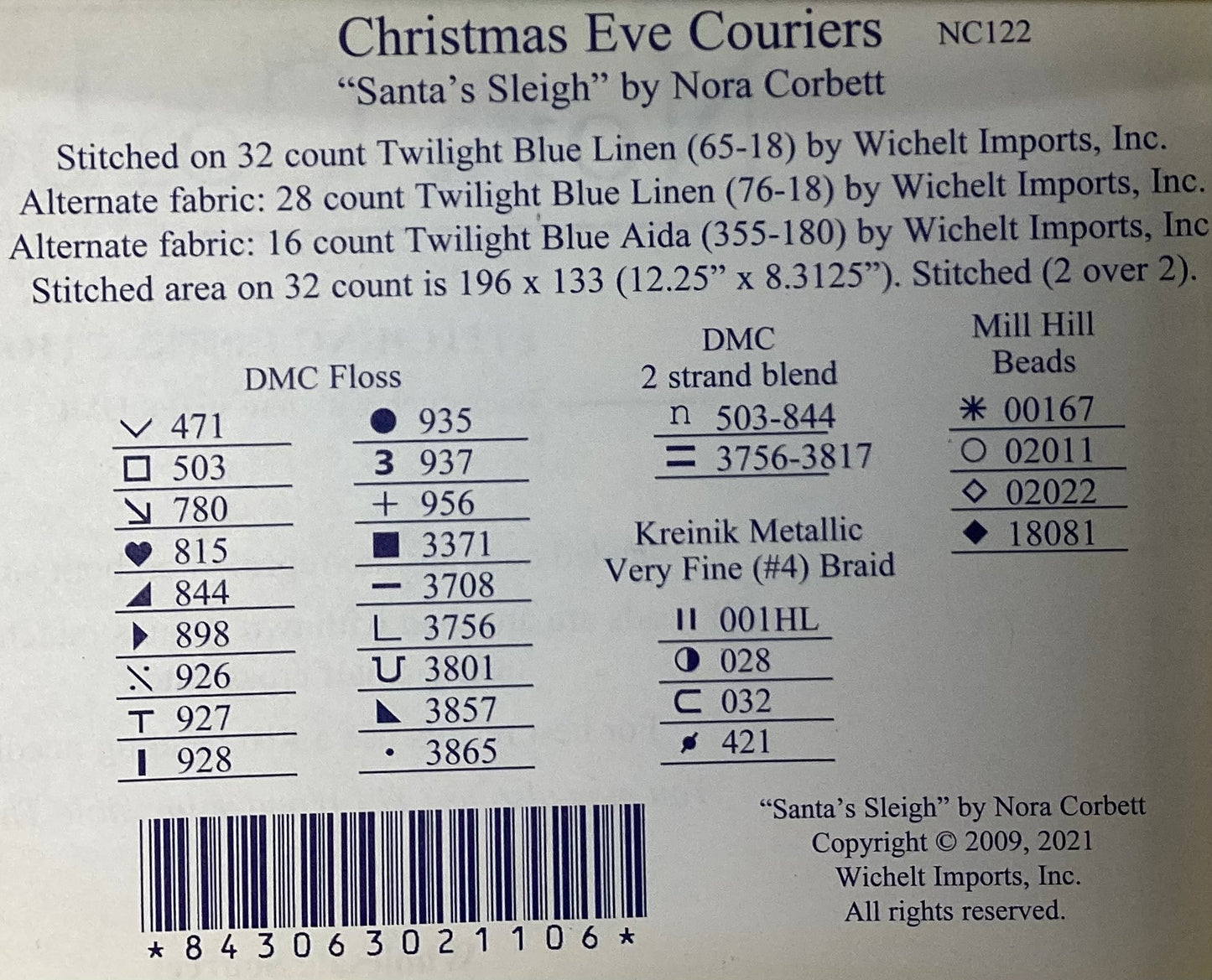 Christmas Eve Couriers By Nora Corbett