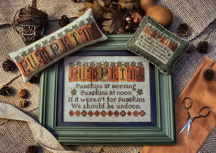 Petites Collection: Pumpkin Row by Erica Michaels