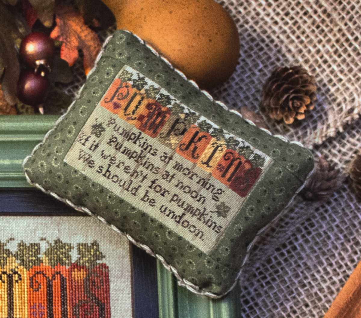Petites Collection: Pumpkin Row by Erica Michaels