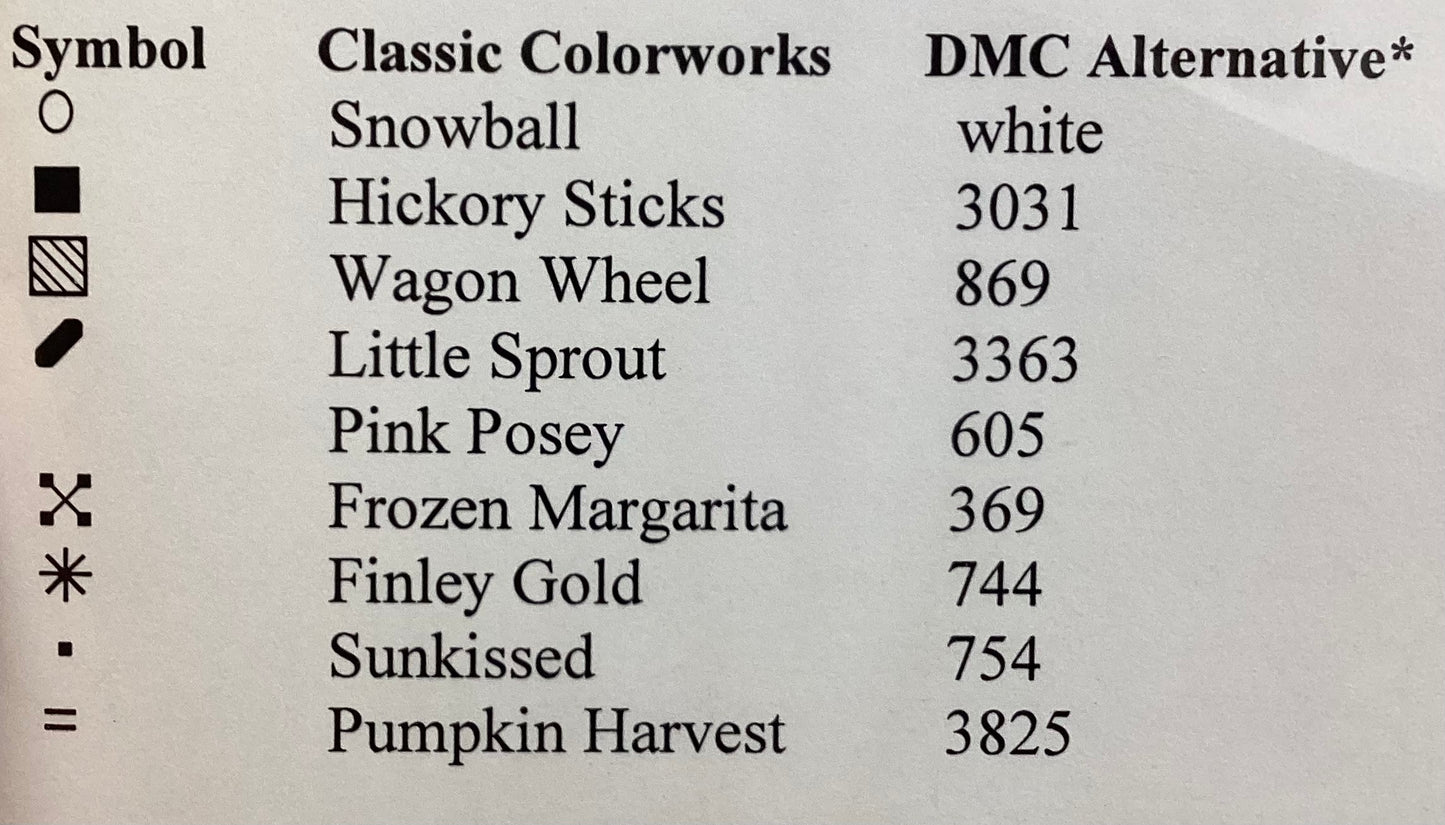 Sampler of the Month: October Sampler by Country Cottage Needleworks