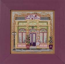 Tres Jolie Salon: Buttons & Beads Spring Series, Main Street Kit By Mill Hill