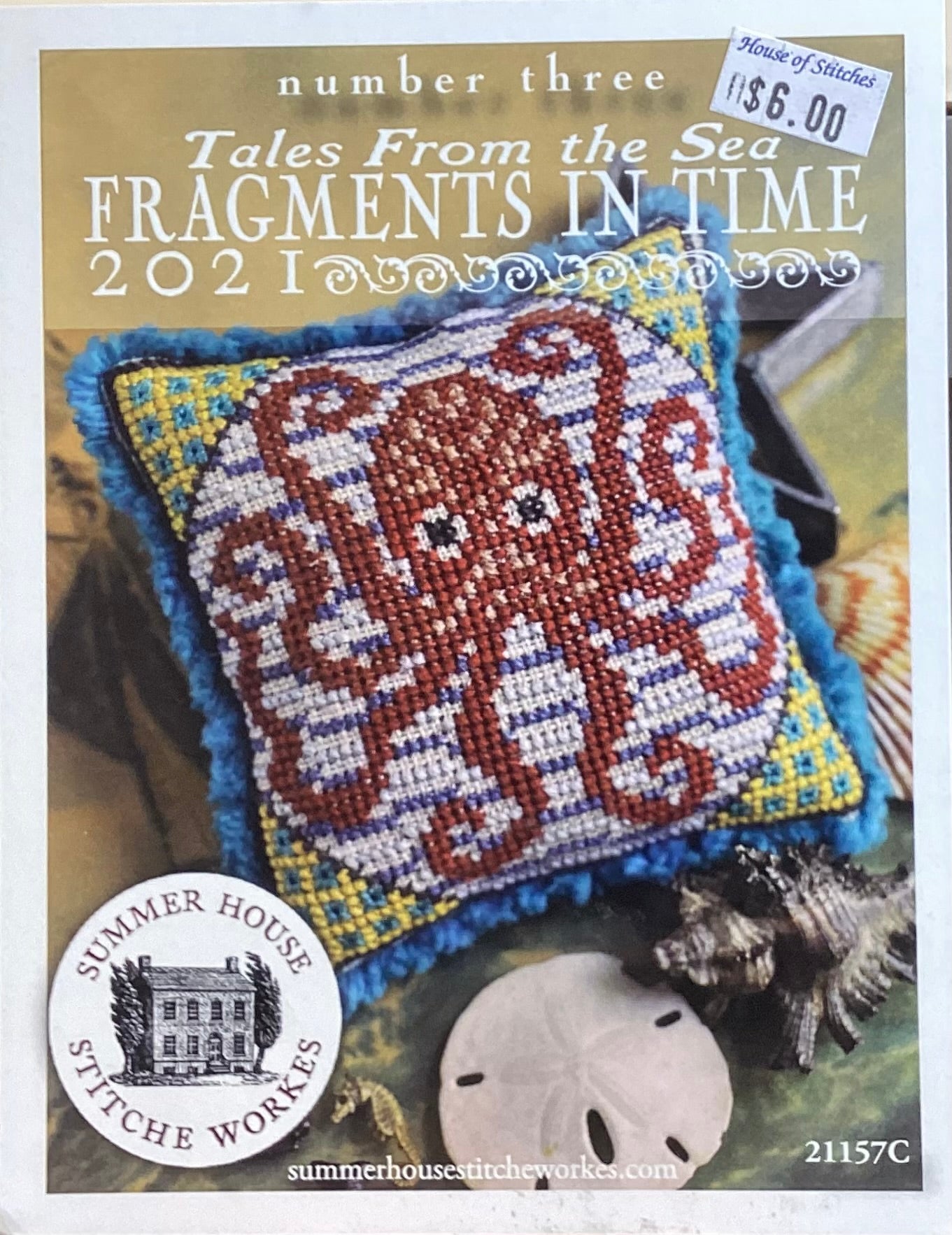 Fragments in Time 2021: #3 Tales From the Sea by Summer House Stitche Workes