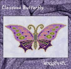 Cloisonné Butterfly By WorksByABC