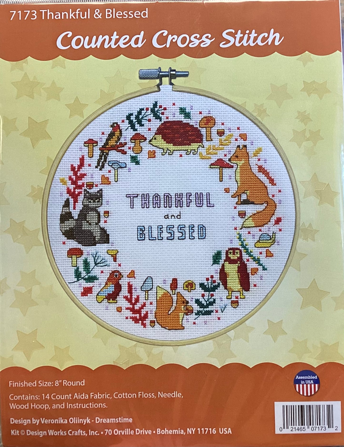 Thankful and Blessed Kit by Design Works Crafts