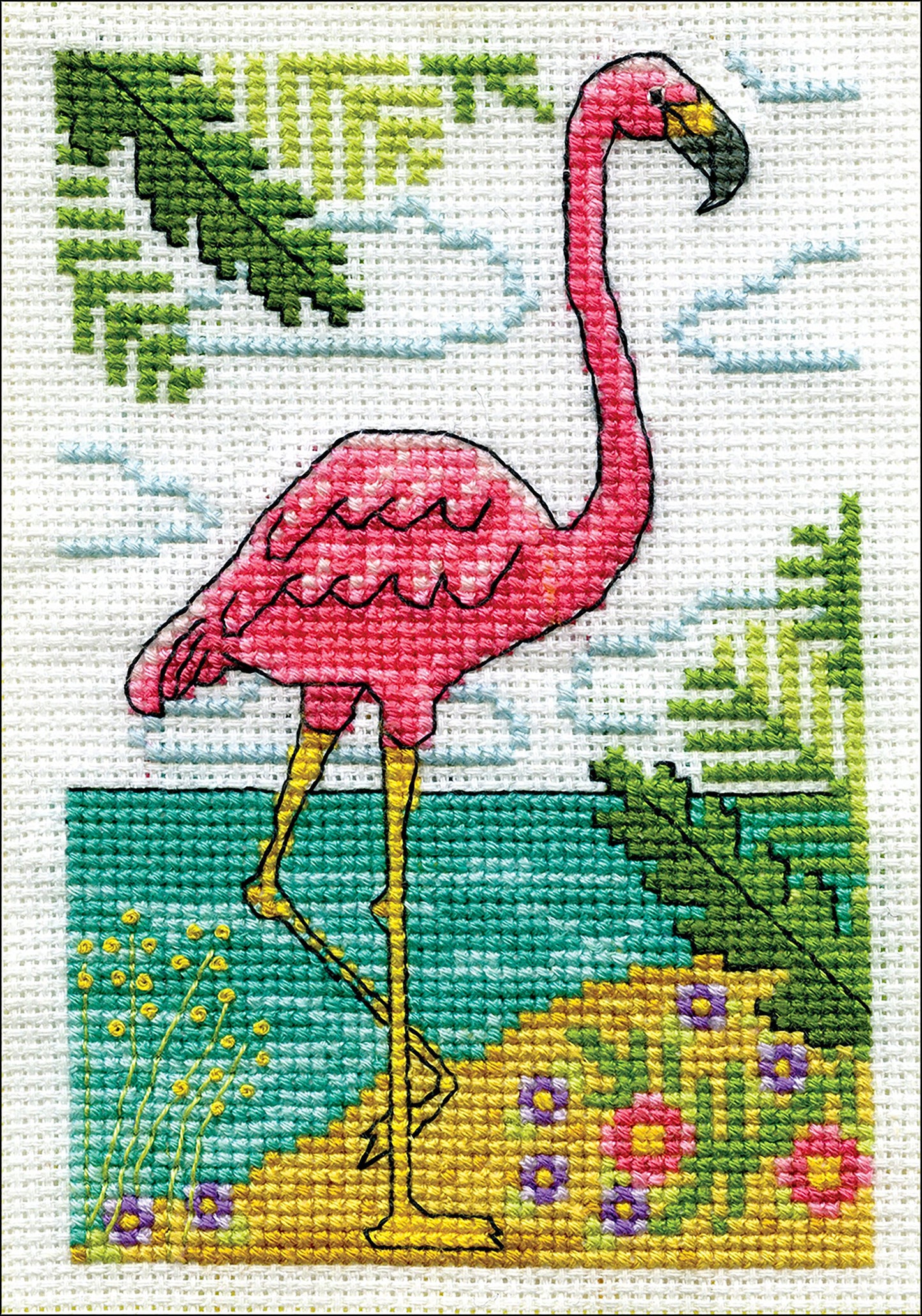 Flamingo Kit by Design Works Crafts