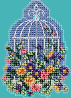 Floral Birdcage: Spring Bouquet Collection Kit By Mill Hill