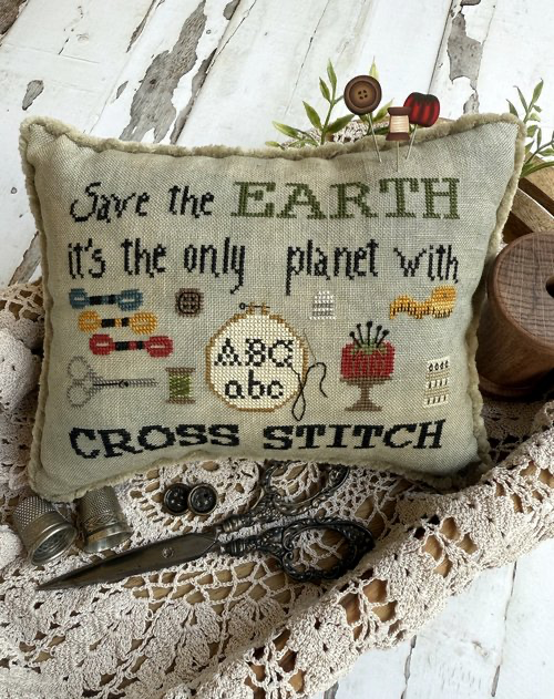 Cross Stitch- Save The Earth Series by Puntini Puntini