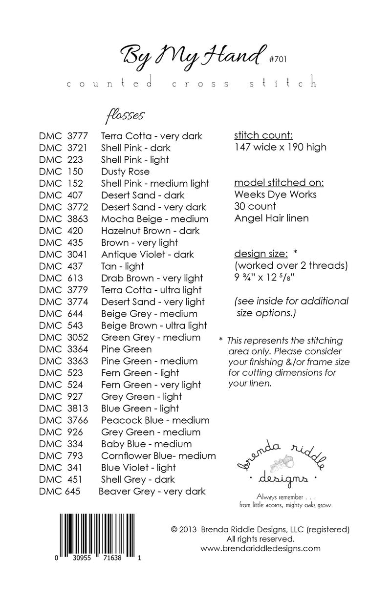 Be My Hand by Brenda Riddle Designs