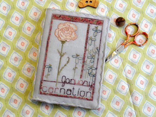January Carnations by Country Garden Stitchery