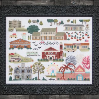 Hopper’s Town by Heartstring Samplery