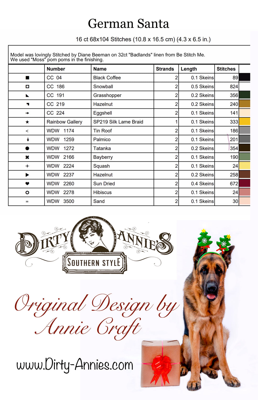 German Santa by Dirty Annie’s