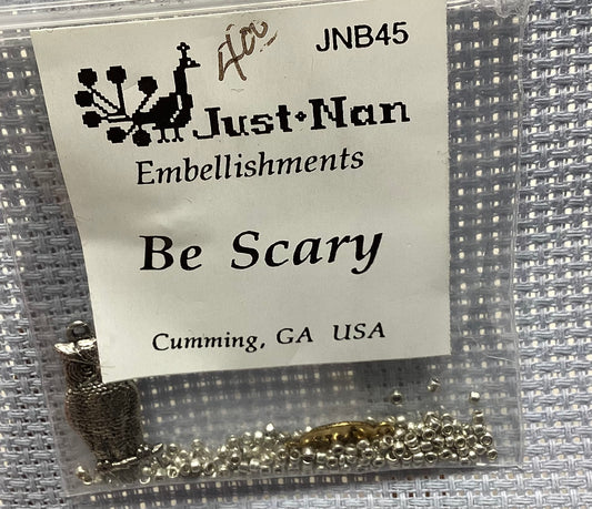 Be Scary Embellishment Pack By Just Nan