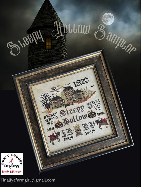 Sleepy Hallow Sampler by Finally A Farmgirl