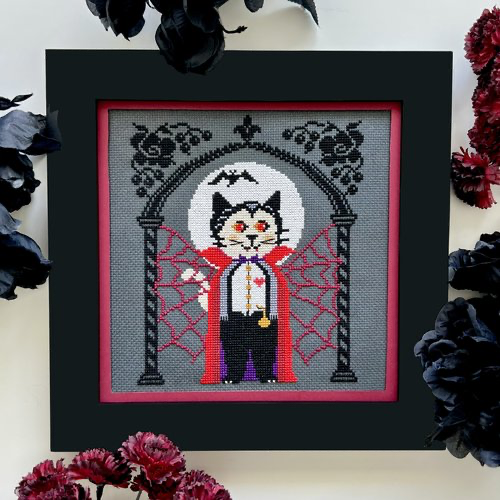 Midnight Cat by December Stitches
