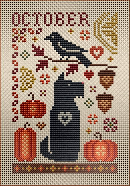 The Dog Days: Scottie October Dog by Happiness is Heart Made