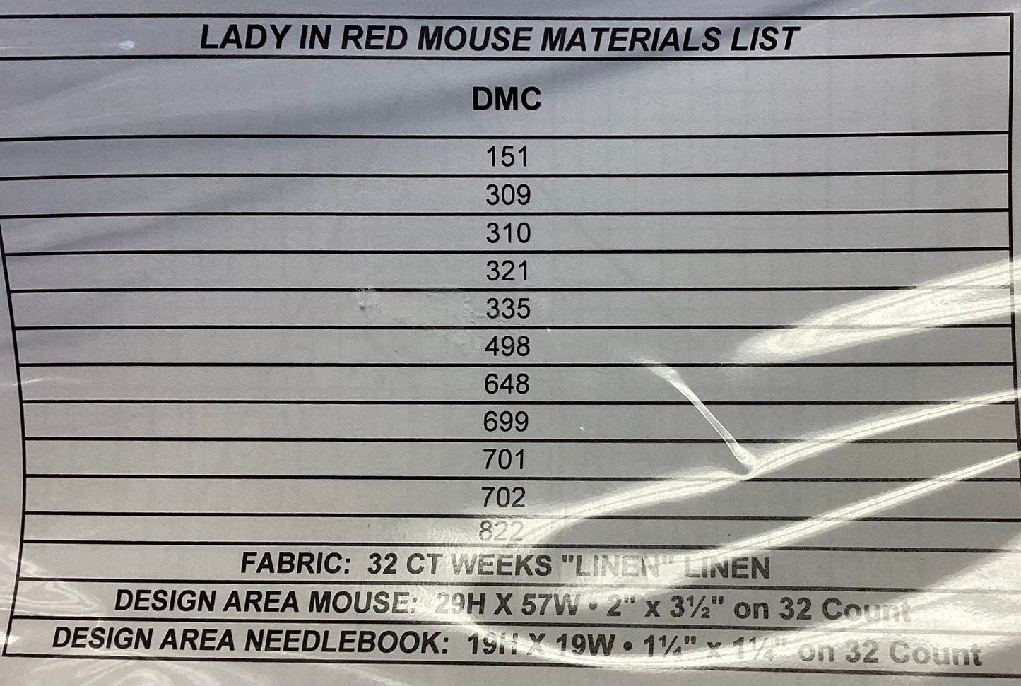 Lady In Red Mouse: Mouse in a Tin IV By Just Nan