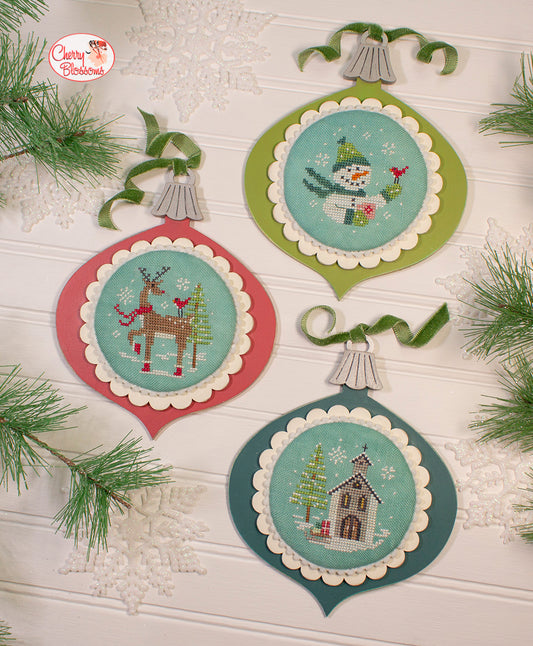 Vintage Ornaments Set One by Cherry Blossoms
