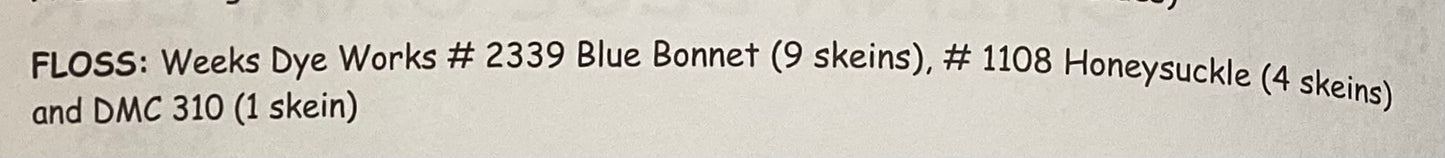 China Blue Sampler by Rosewood Manor