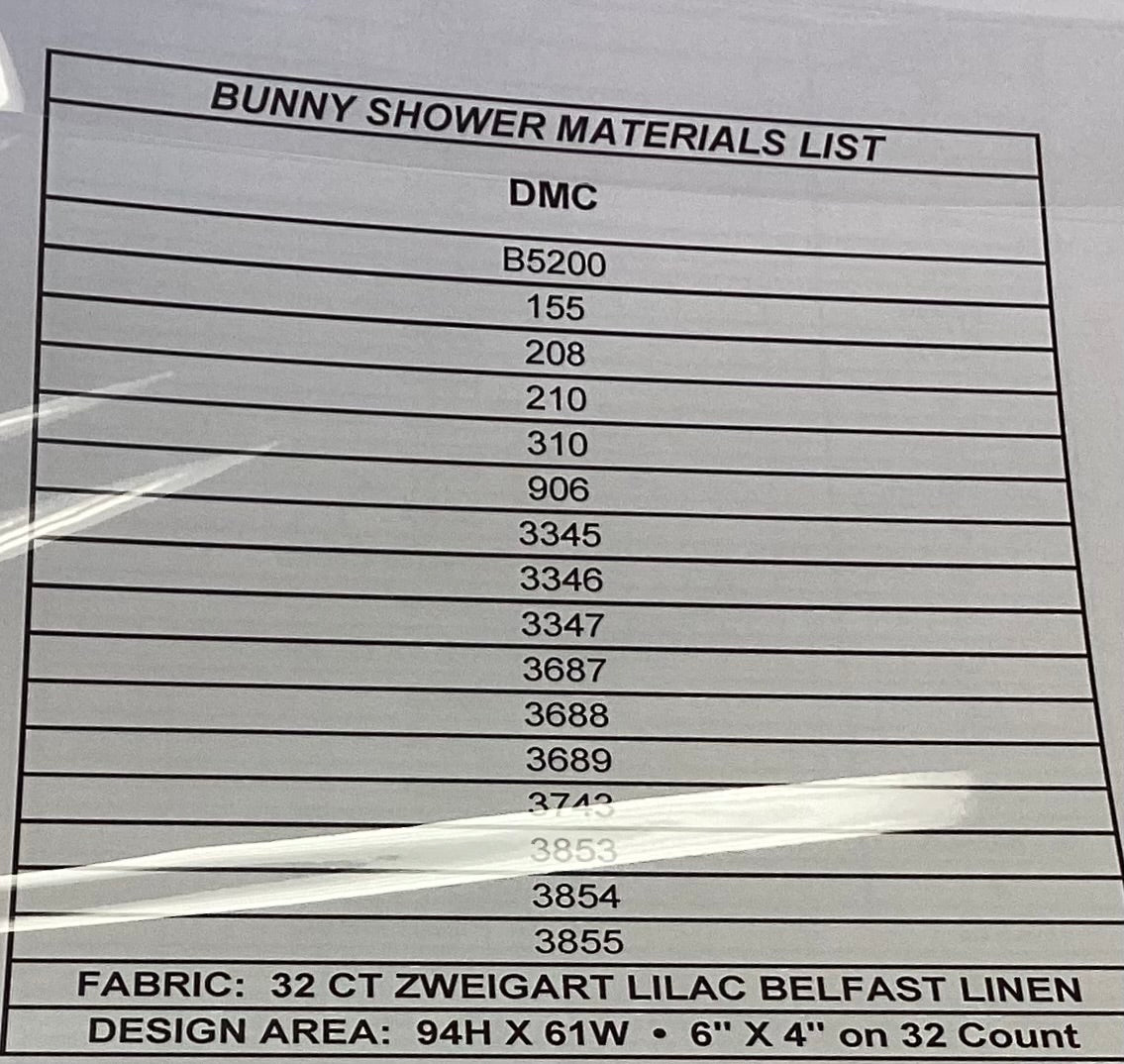 Bunny Shower By Just Nan