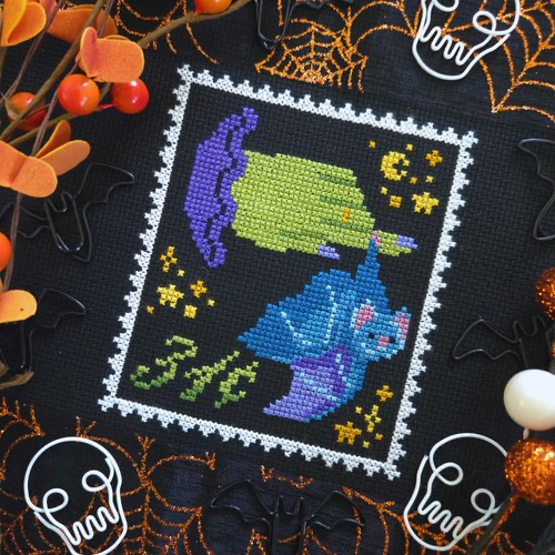 Bat Stamp by BAD Stitch