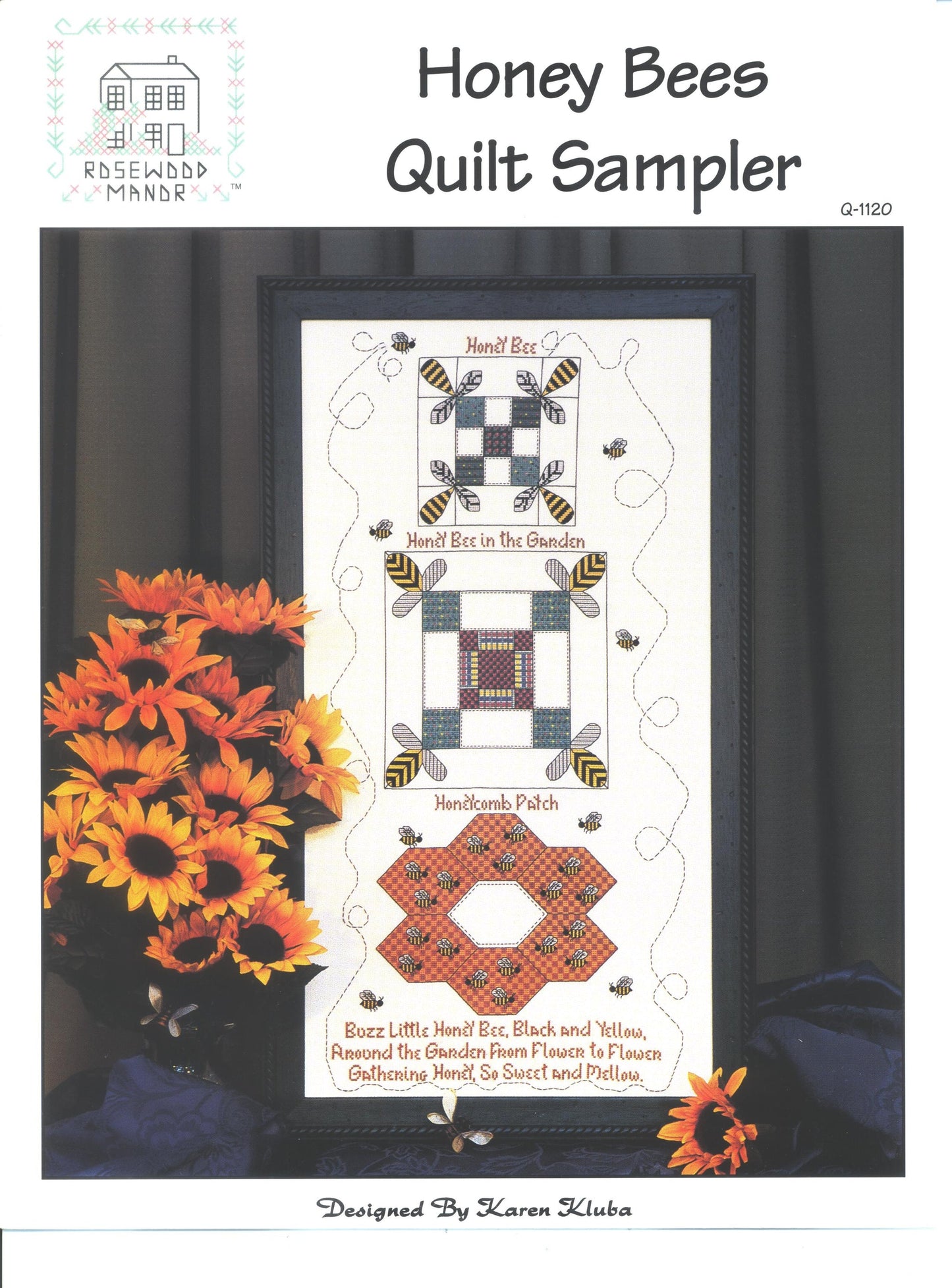 Honey Bees Quilt Sampler by Rosewood Manor