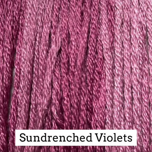 Sundrenched Violets Classic Colorworks Belle Soie CCS-099