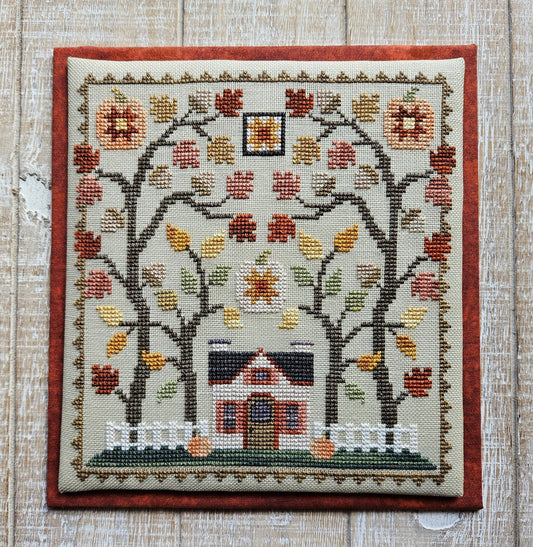 Little House in the Autumn Woods #225 By Waxing Moon Designs