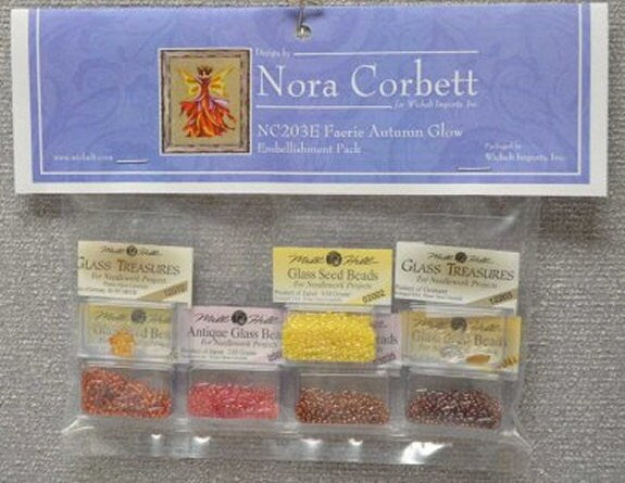 Faerie Autumn Glow Embellishment Pack By Nora Corbett