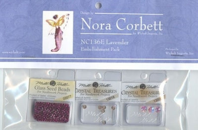 Lavender Embellishment Pack By Nora Corbett