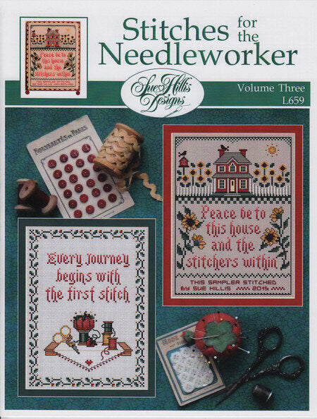 Stitches for the Needleworker: Volume Three by Sue Hillis Designs