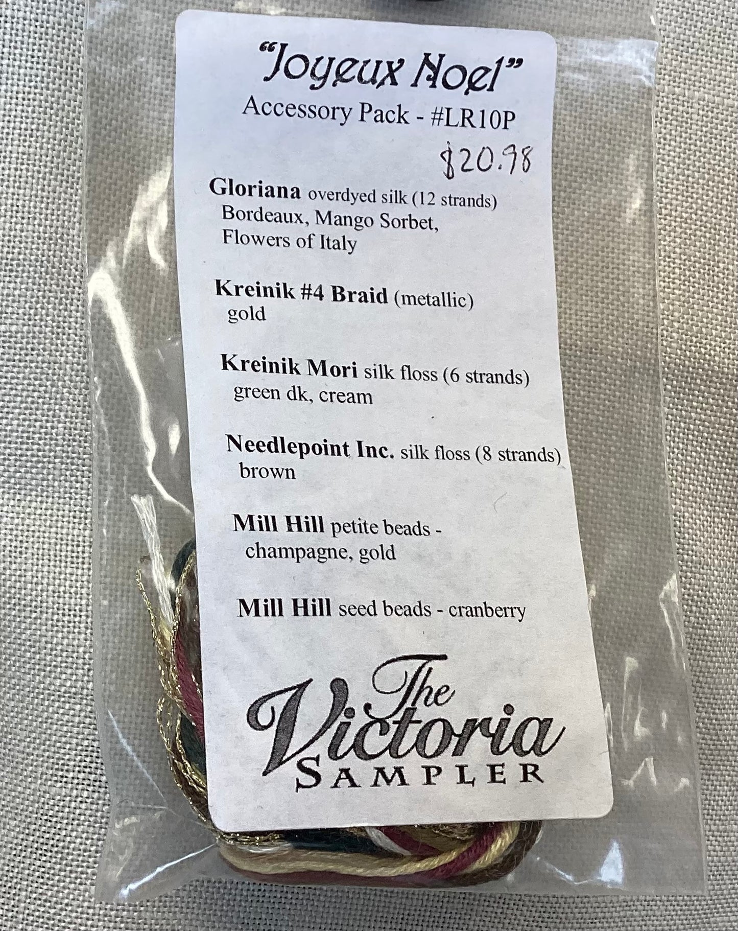 Joyeux Noel By The Victoria Sampler LR10