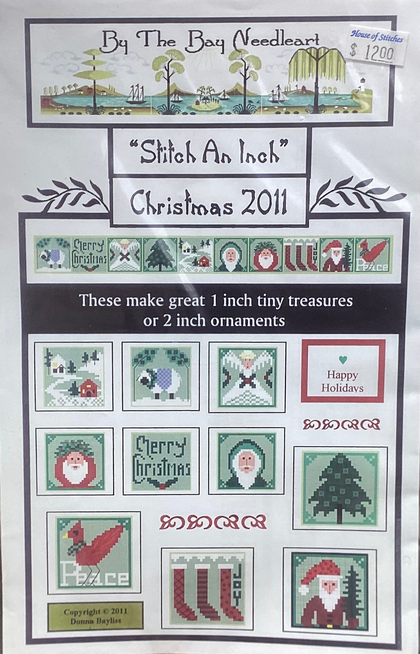 Stitch An Inch: Christmas 2011 by By The Bay Needleart
