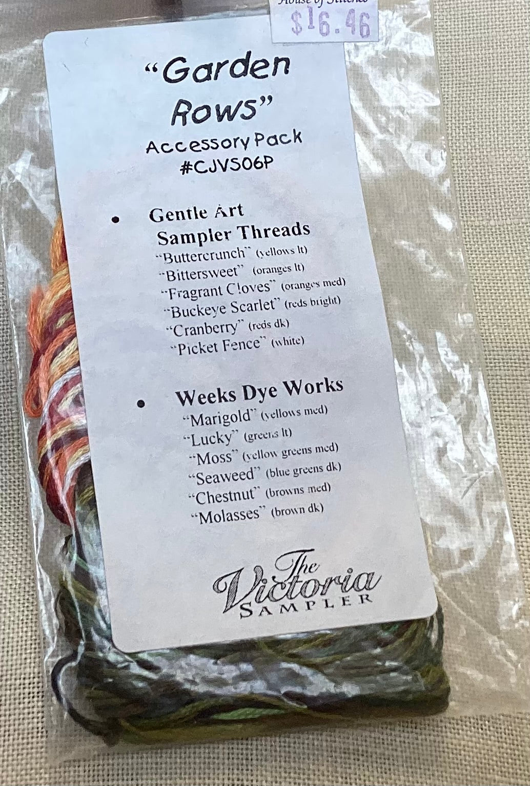 Garden Rows by The Victoria Sampler