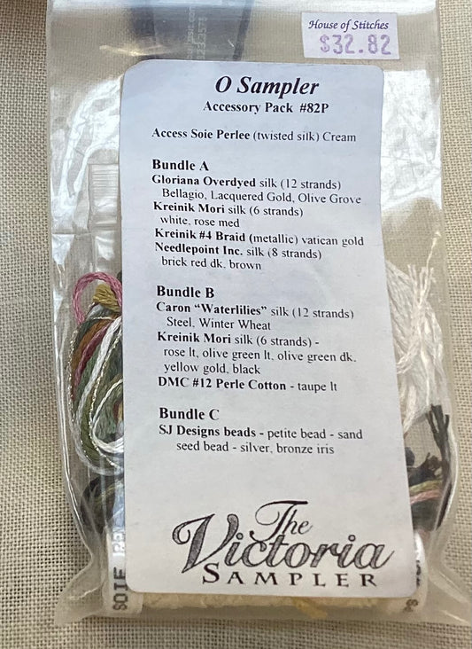“O” Sampler Accessory Pack By The Victoria Sampler #82P